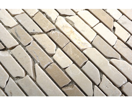 Mozaïekmat van travertin