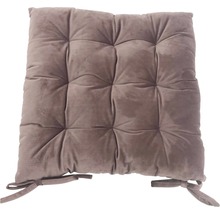 SOLEVITO Zitkussen velvet roze 40x40 cm