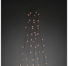 Decoratieve lichtslinger in de vorm van een kerstboom