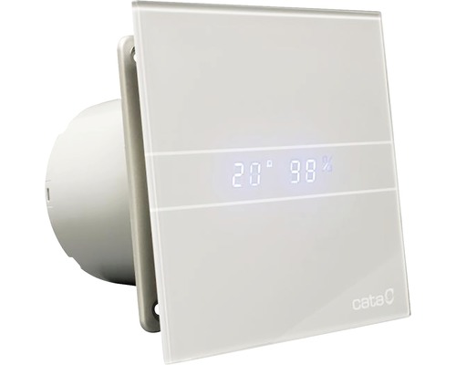 CATA badkamerventilator E100 GSTH zilver