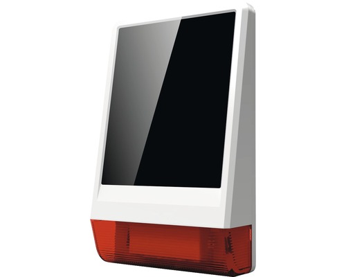 Alarmsysteem met rood knipperlicht