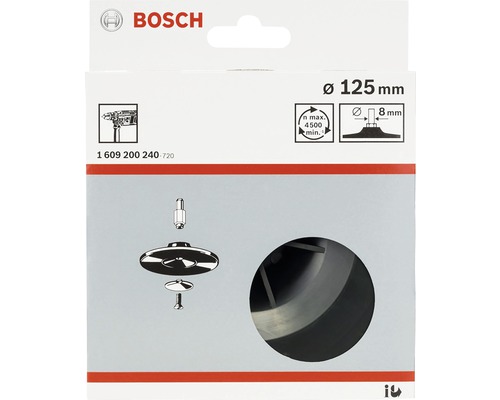 Bosch Logo schuurschijf 125 millimeter verpakking