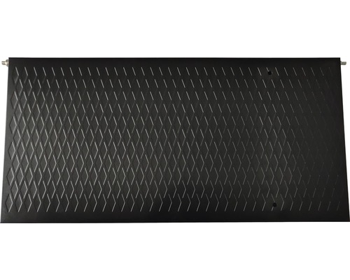 TENNEKER Reserve onderdeel Linker deur CS42 nr 17 tbv Carbon gasbbq 3 brander Zwarte warmtegeleidingsplaat met ruitpatroon