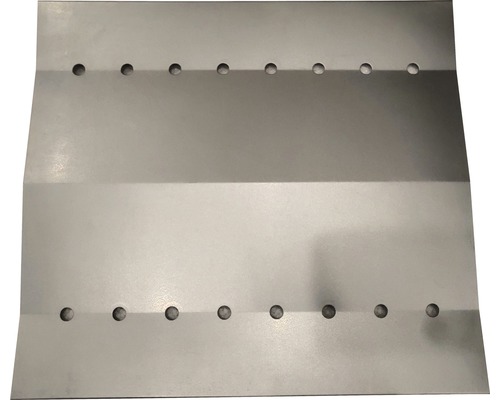Metalen plaat met gaten