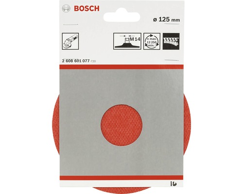 Bosch schuurschijf, diameter 125 mm