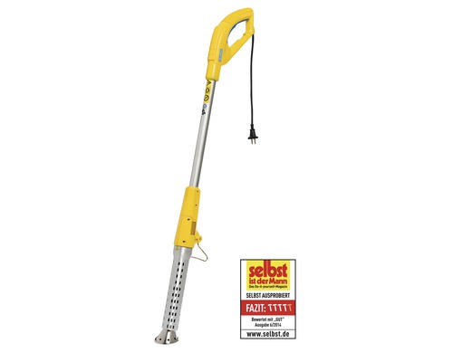 Elektrische onkruidverdelger met Selbst ist der Mann keurmerk