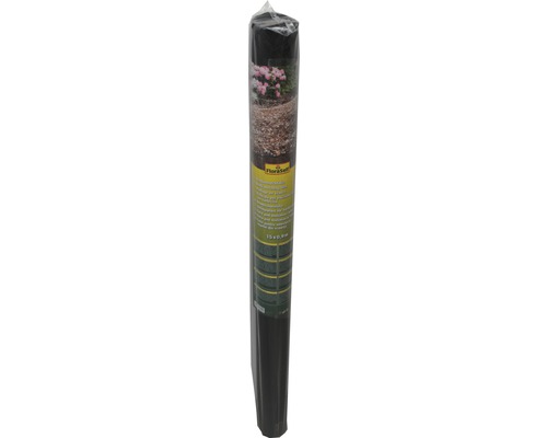 FLORASELF Boomschorsfolie zwart 33 g/m² 15x0,90 m Worteldoek op rol, 15 meter maal 0,5 meter