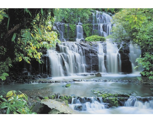 KOMAR Fotobehang papier 8-256 Pura Kaunui Falls 368x254 cm KOMAR Fotobehang papier 8-256 Pura Kaunui Falls 368x254 cm