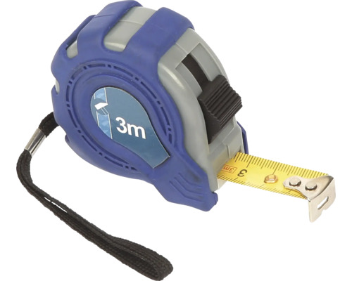Rolmaat met stopper 3 m Rolmaat met stopper 3 m