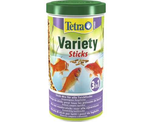 TETRA Pond Variety Vijvervoer sticks 1000 ml Tetra Pond Variety Sticks voor vijvervissen