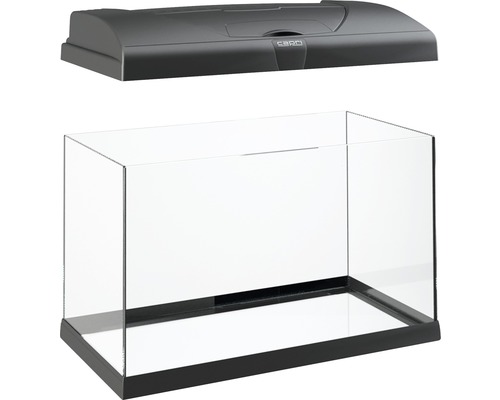 Aquarium met afdekking