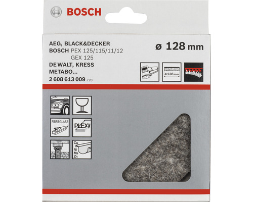 Verpakking Bosch schuurvlies diameter 128 millimeter