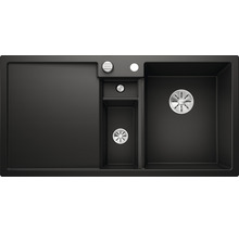 Spoelbak met afdruiprek en twee bakken