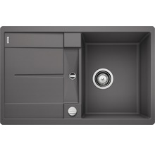 Spoelbak met afdruiprek en zeefkorf