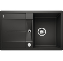 Spoelbak met afdruipvlak en zeefmand