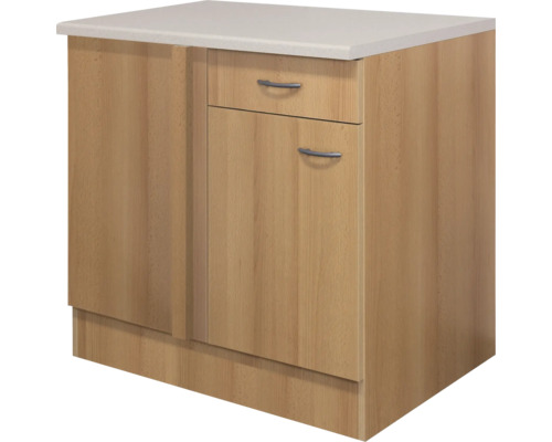 Keukenonderkast met lade en deur