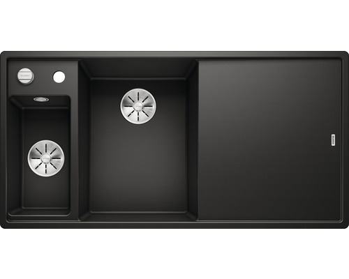 Spoelbak van silgraniet met afdruiprek