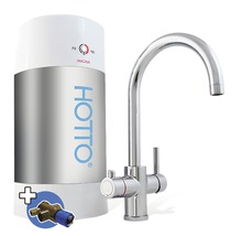 HOTTO Kokendwaterkraan Arco combiset incl. mengventiel 8 l chroom