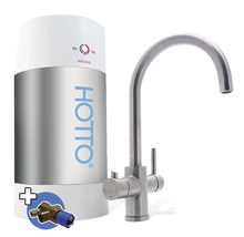 HOTTO Kokendwaterkraan Arco combiset incl. mengventiel 8 l RVS