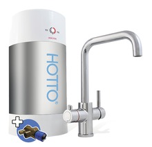 HOTTO Kokendwaterkraan Quadro combiset incl. mengventiel 8 l chroom