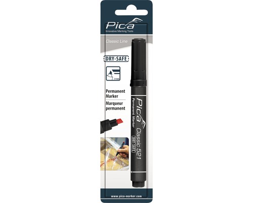 Pica Classic 521 permanente stift in verpakking
