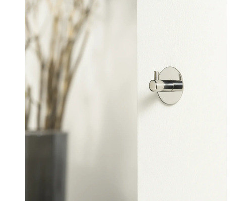 Metalen wandhaak voor bevestiging aan de muur