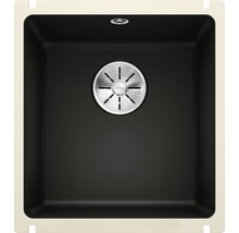 Spoelbak van silgraniet met afvoersysteem