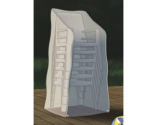 GARDEN PLACE Beschermhoes voor stapelstoel 66 cm x 66 cm x 150 cm GARDEN PLACE Beschermhoes voor stapelstoel 66 cm x 66 cm x 150 cm