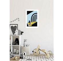 Ingelijste Mickey Mouse wanddecoratie in de kinderkamer