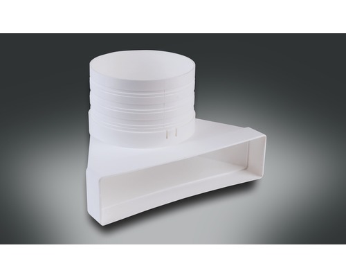 ROTHEIGNER Vlakkanaal verloop kunststof wit 220 x 54 mm ROTHEIGNER Vlakkanaal verloop kunststof wit 220 x 54 mm