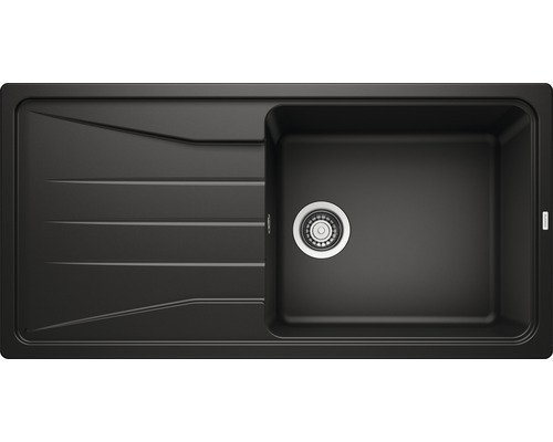 Spoelbak van silgraniet met afdruiprek