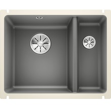 Spoelbak met twee kommen