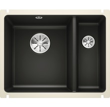 Spoelbak met twee bassins