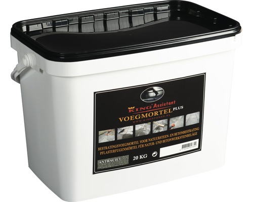 EXCLUTON Plus voegmortel kant en klaar antraciet 20 kg EXCLUTON Plus voegmortel kant en klaar antraciet 20 kg