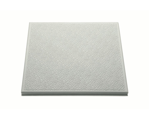 DECOFLAIR Plafondplaat T130 wit 50x50 cm 15 mm, 4 stuks Vierkante akoestische plaat met gestructureerd oppervlak