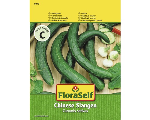 FloraSelf Chinese Slangen komkommerzaden verpakking