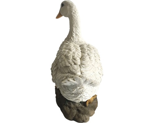 Tuinbeeld gans van kunststeen