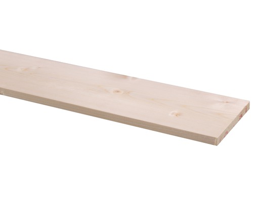 Schaaflat grenen (b x d x l) 117 x 12 x 2100 mm Houten plank