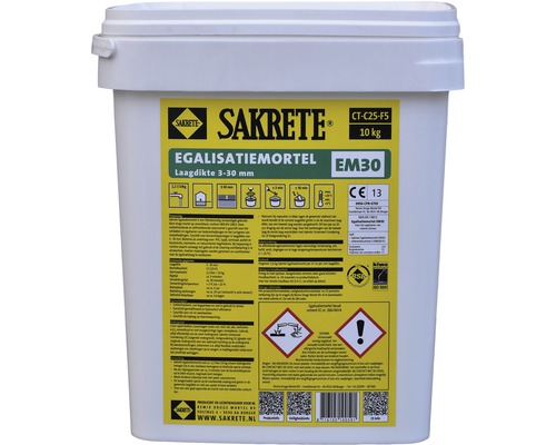 SAKRETE Egalisatiemortel ALLROUND 10 kg