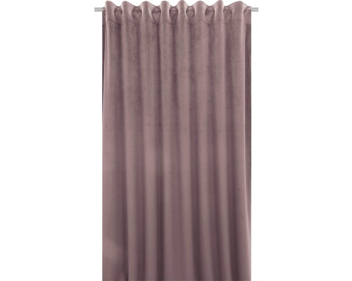SOLEVITO Gordijn met plooiband Velvet roze 140x280 cm SOLEVITO Gordijn met plooiband Velvet roze 140x280 cm