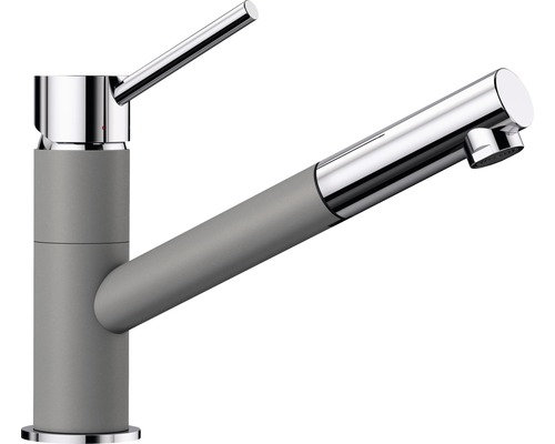 BLANCO Keukenkraan met uittrekbare handdouche Kano-S alumetallic BLANCO Keukenkraan met uittrekbare handdouche Kano-S alumetallic