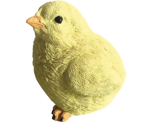 Geel kuiken als decoratie voor Pasen