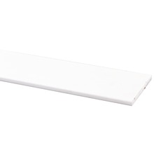 Wit gelakte houten plank