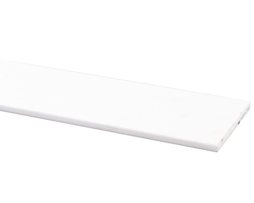 Wit gelakte houten plank