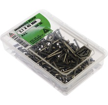 Draadnagels bolkop 2,1 x 40 mm rvs 200 gr