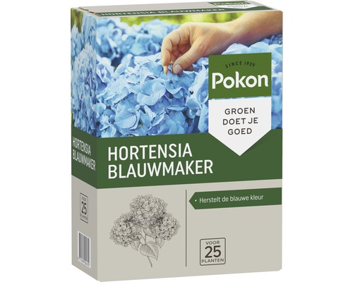Pokon Hortensia blauwmaker verpakking voor 25 planten