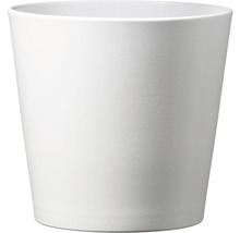 Witte bloempot