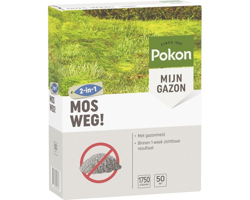 Pokon Mijn Gazon Mos Weg 2-in-1 verpakking