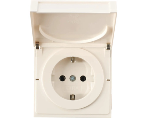 Gira stopcontact met klapdeksel voor buiten