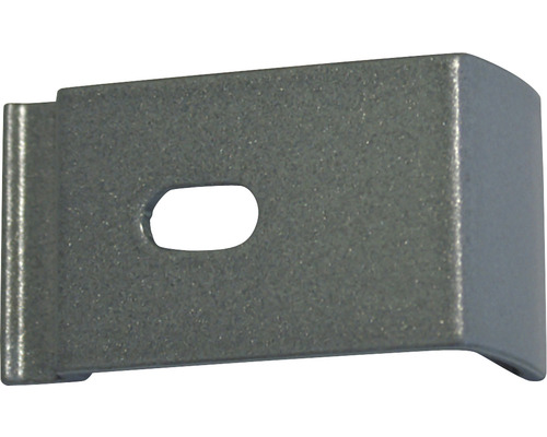 Metalen hoek met bevestigingsgat